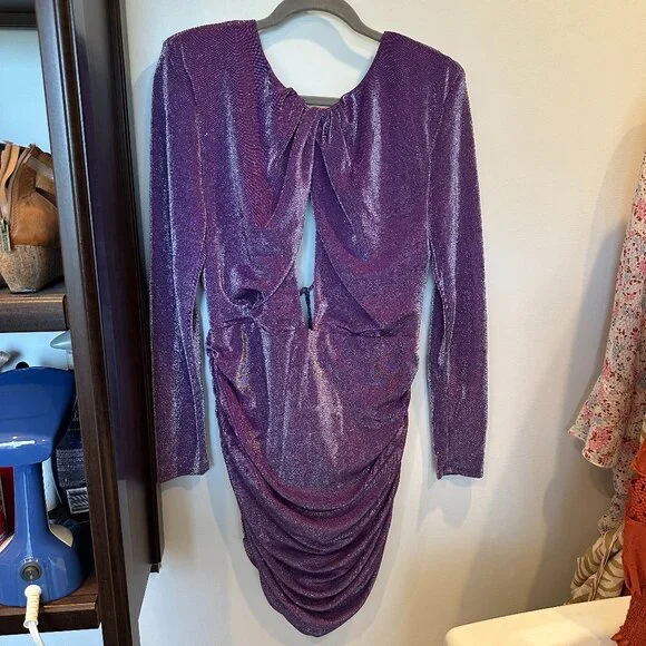 Michael Costello Sexy Mini Dress Size XL New with Tags - Picture 3 of 6